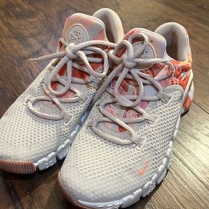 Nike MLB Women's Shoes - White and Orange